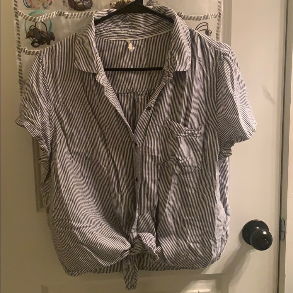 Button up top